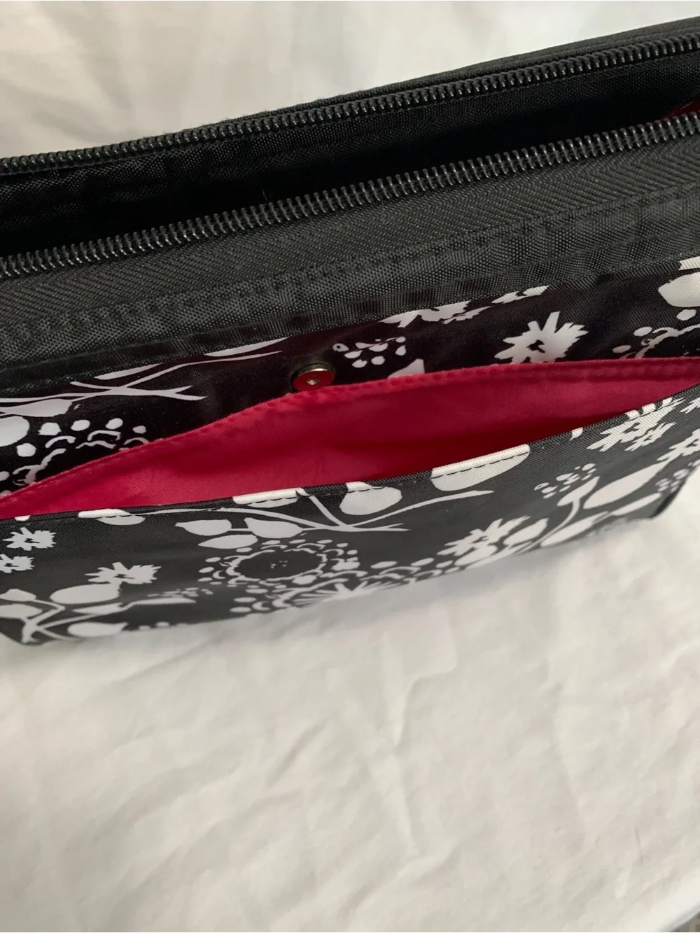 Thirty-One Floral Print Cosmetic Bag
